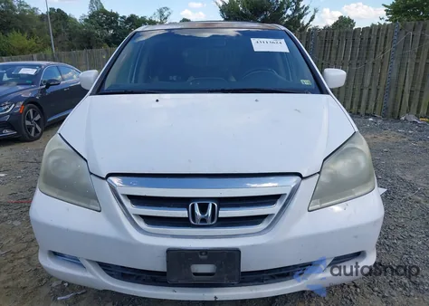 2007 Honda Odyssey Ex-L from USA, damaged, VIN 5FNRL387X7B087323